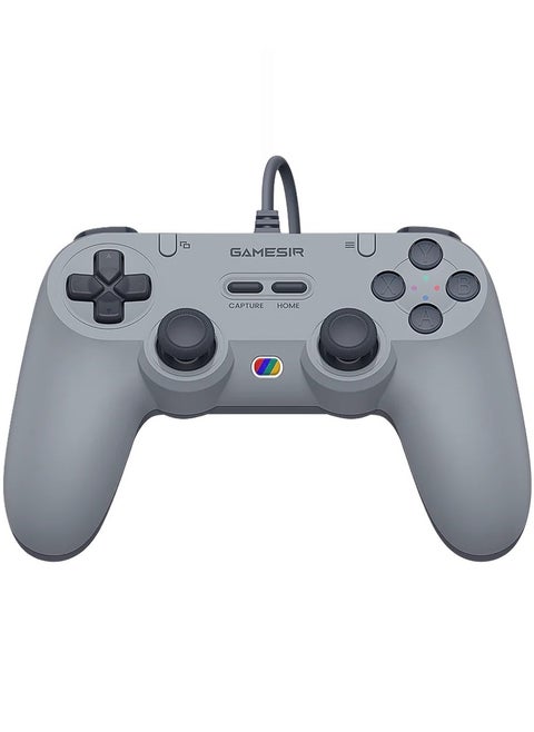 Classic Gamepad GameSir Tegenaria Lite Wired Game Controller for Switch, Android, iOS, PC, Steam With Retro 90s Design, Hall Effect Sticks, 1000Hz Polling Rate, Dual Rumble Motors, Mappable Back Buttons, Ultra-Low Latency, Ergonomic Design -Serene