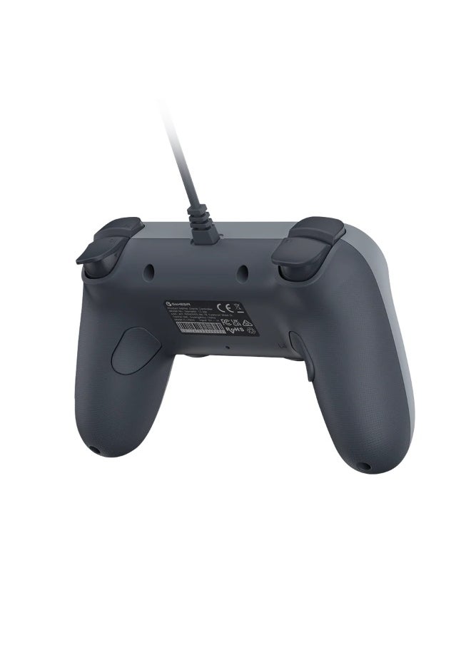 Classic Gamepad GameSir Tegenaria Lite Wired Game Controller for Switch, Android, iOS, PC, Steam With Retro 90s Design, Hall Effect Sticks, 1000Hz Polling Rate, Dual Rumble Motors, Mappable Back Buttons, Ultra-Low Latency, Ergonomic Design -Serene