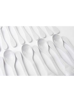 Knork Knork Eco Spoon Biodegradable Reusable Flatware Set, 12 Piece, White  - Image 4