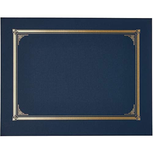Limited Papers (TM). Certificate Folder, Cover, 9.5 x 12.3/4 Inch Folded, with Die Cut Corners, Designed to Hold Letter Size 8.5 x 11 Inch, 8" x 10", and A4 (8.27" x 11.66") (Burgundy) (5 Pcs.) - Image 5