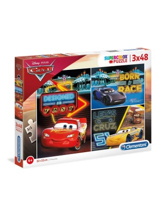 Supercolor Cars 3 Puzzle 3x48 Pieces - pzsku/Z0DA3576B6B959E32AD3BZ/45/_/1722198855/24e10e2c-702d-4461-9671-8bd61a09d14c