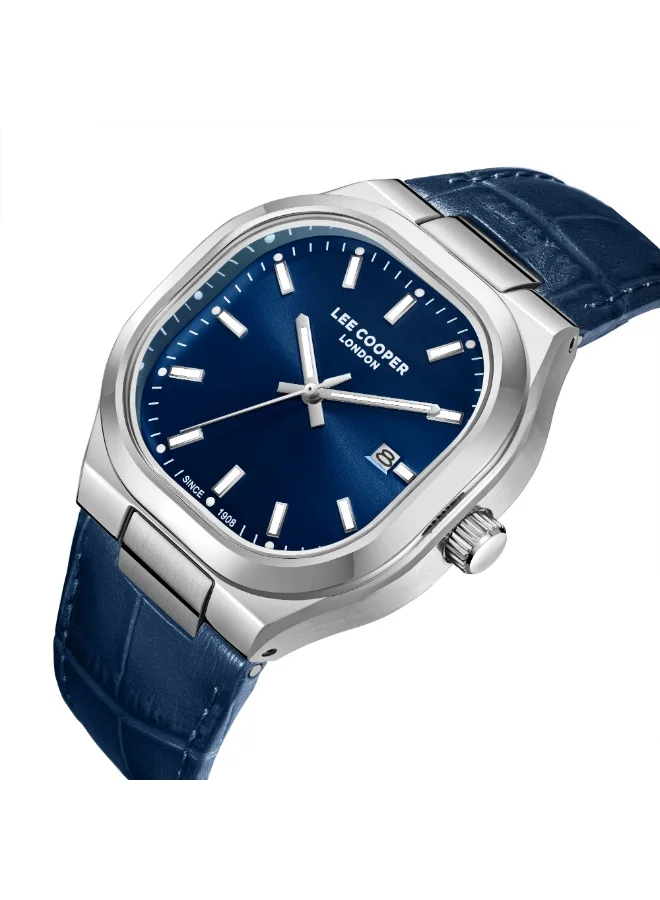 لي كوبر Lee Cooper Men's Analog Dark Blue Dial Watch - LC08179.399