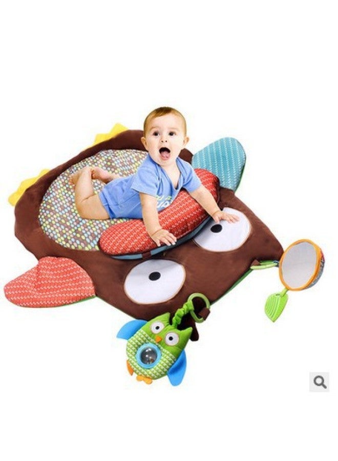 Baby Owl Blanket Game Blanket Baby Crawling Mat Suitable For 0-3 Years Old Baby Game Mat Activity Mat