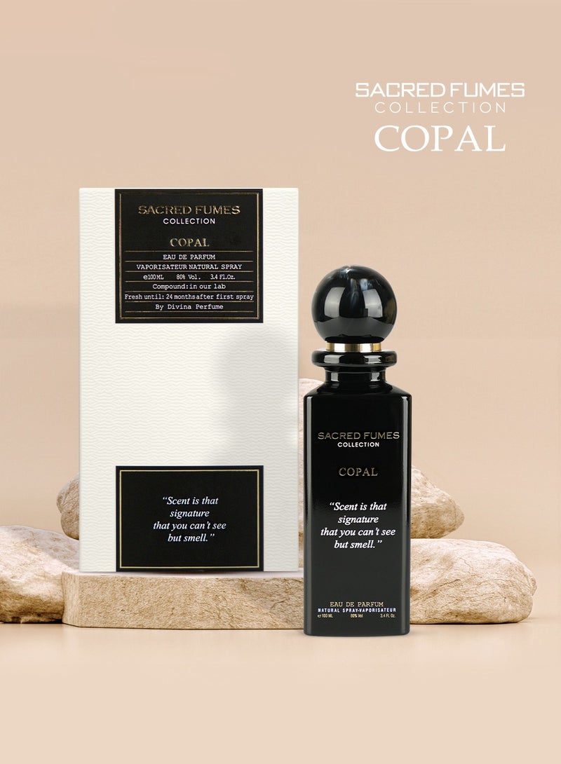 ديفينا مجموعة سيكرد فومز كوبال - ١٠٠ مل | عطر نسائي برائحة فاكهية وزهرية وشرقية تدوم طويلًا - Image 3
