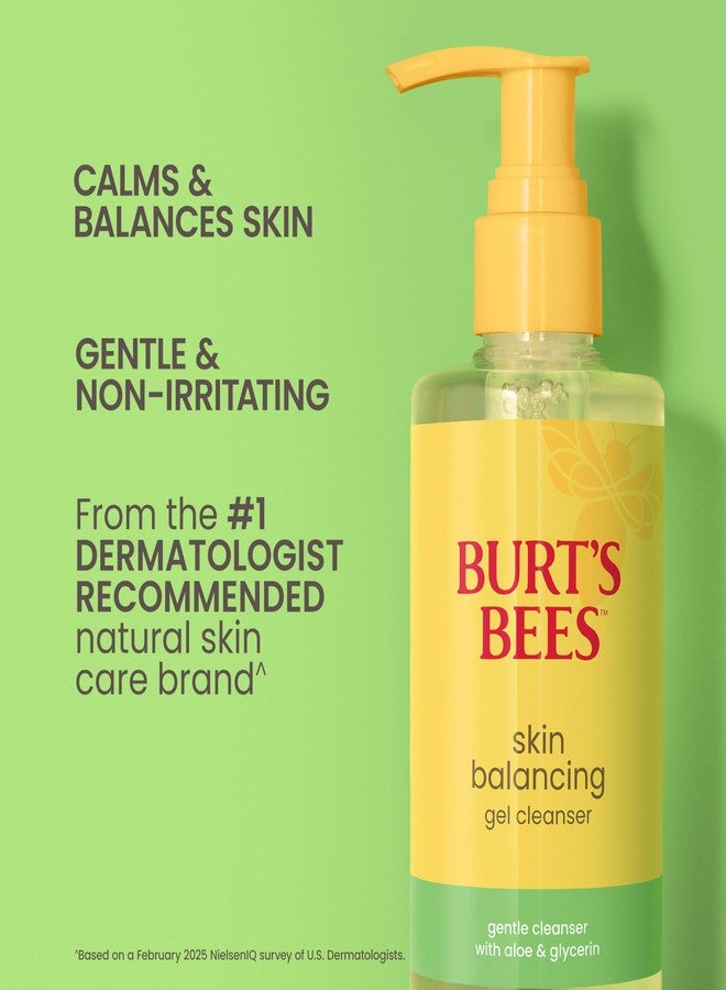 Burt's Bees Skin Balancing Gel Cleanser; Made for Normal to Combination Skin; Safe for Sensitive Skin; With Aloe, Glycerin and Cucumber Extract, 8 Fl. Ounces - Image 5