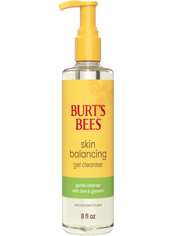 Burt's Bees Skin Balancing Gel Cleanser; Made for Normal to Combination Skin; Safe for Sensitive Skin; With Aloe, Glycerin and Cucumber Extract, 8 Fl. Ounces - Image 1