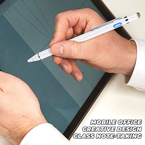 EVACH S21 Ultra Pen for Samsung Galaxy S21 Stylus Pencil, EVACH Rechargeable Digital Pencil with 1.5mm Ultra Fine Tip Stylus for Samsung Galaxy S21, White - Image 4
