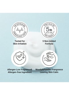derma b DERMA B Daily Moisture Body Lotion, Non-Greasy Long-Lasting Moisturizer for Dry & Sensitive Skin with Olive Oil & Allantoin, Woody & Powdery Scented Skincare with Panthenol,13.5 Fl Oz, 400ml,Kbeauty  - Image 5