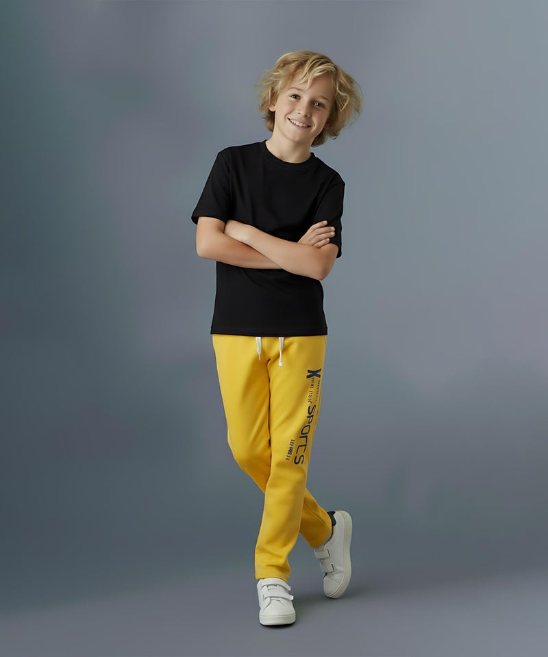 KYDA KIDS Boy's Regular Fit Track Pants - (Pack of 3)(K-3-SPORTS-12-13Yrs,Multicolor) - Image 2