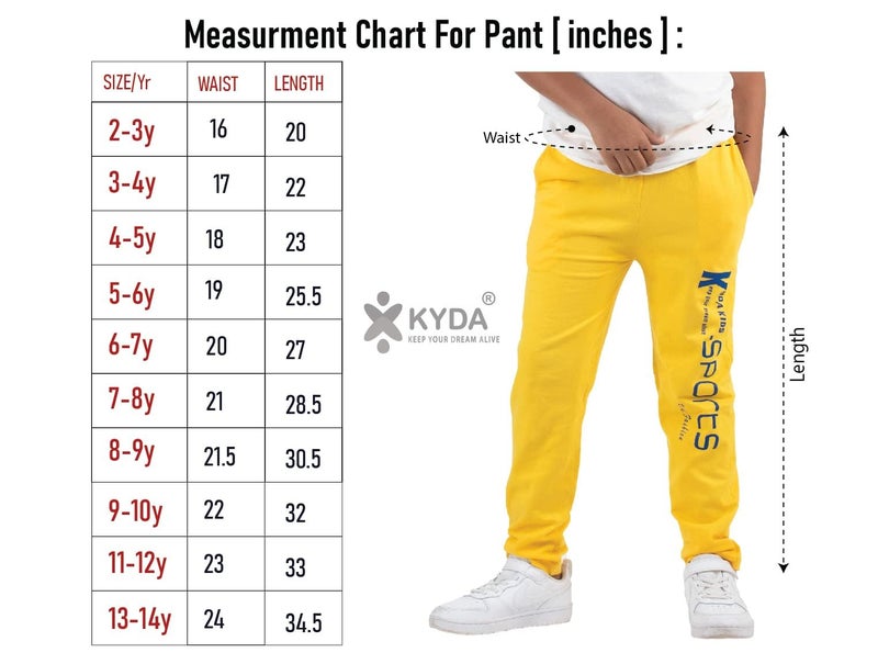 KYDA KIDS Boy's Regular Fit Track Pants - (Pack of 3)(K-3-SPORTS-12-13Yrs,Multicolor) - Image 4