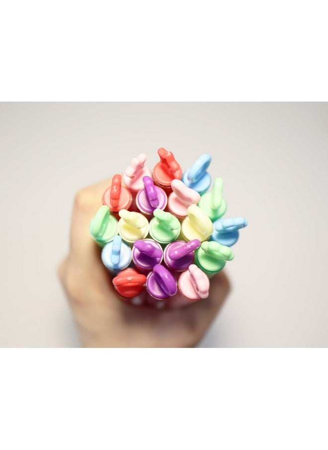 SKKSTATIONERY 36 Pcs Mini Bubble Wands 6 Colors Party Favors Outdoor Christmas Bubble Blower For Kids Bubble Blaster Party Favors Easter Birthday  - Image 4