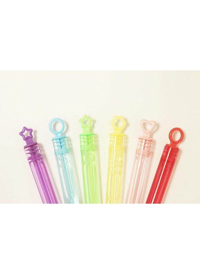 SKKSTATIONERY 36 Pcs Mini Bubble Wands 6 Colors Party Favors Outdoor Christmas Bubble Blower For Kids Bubble Blaster Party Favors Easter Birthday  - Image 2