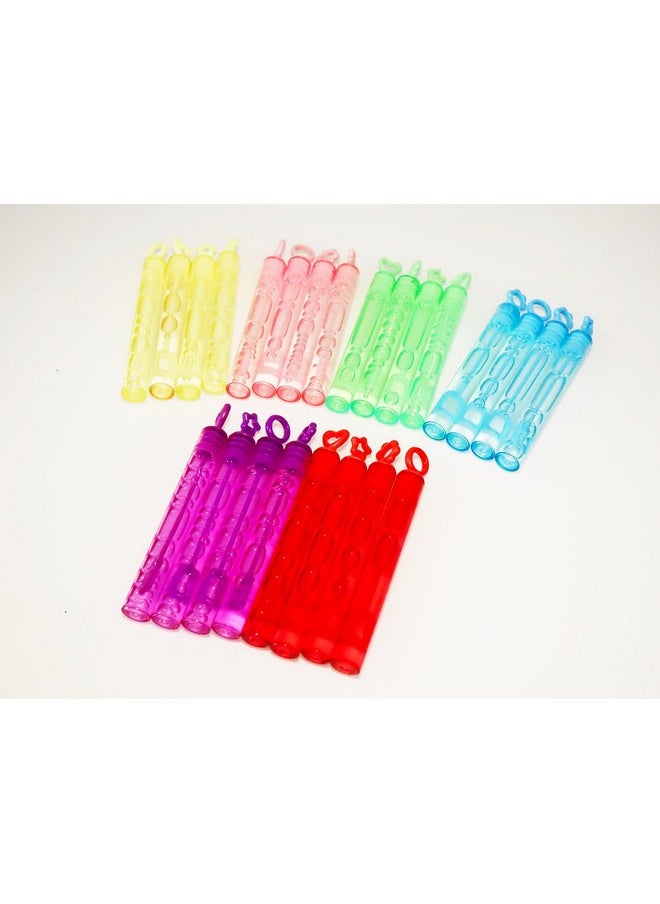 SKKSTATIONERY 36 Pcs Mini Bubble Wands 6 Colors Party Favors Outdoor Christmas Bubble Blower For Kids Bubble Blaster Party Favors Easter Birthday  - Image 5