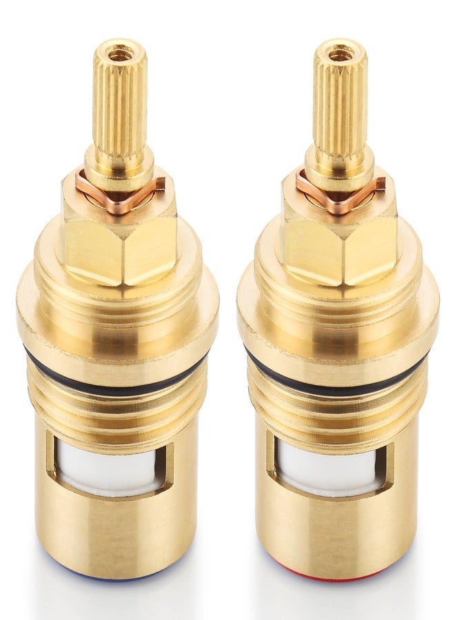 Liberflow Faucet Cartridge Replacement for Kohler 1000187 1000188, Used in Deck Faucets with 3/4 inch Valves, 2 Pack Ceramic Valve Faucet Replacement Parts (2 Pack 1000187+1000188) - Image 1