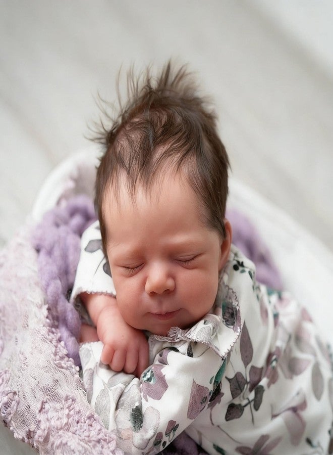 Anano Reborn Baby Dolls Silicone Full Body, Realistic Baby Doll Newborn Girl, Full Body Silicone Babys Doll, 18 in Real Life Babys Dolls that Look Real Girl, Lifelike Babies - Image 2