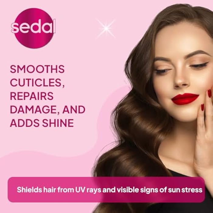 Sedal Conditioner for Dull & Frizzy Hair with Ceramides & Silk Effect for Shiny, Smooth Hair, 350 ml, Pack of 3 - Image 4