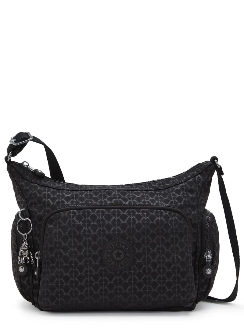 كيبلينغ Gabb S Medium Crossbody Bag with Adjustable Straps Signature EmbI -4611K59