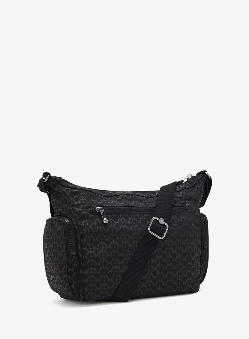 Kipling Gabb S Medium Crossbody Bag with Adjustable Straps Signature EmbI -4611K59