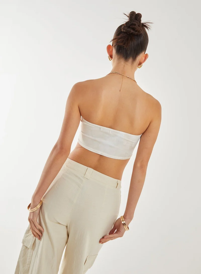 Pink Vanilla Watermark Corset Top