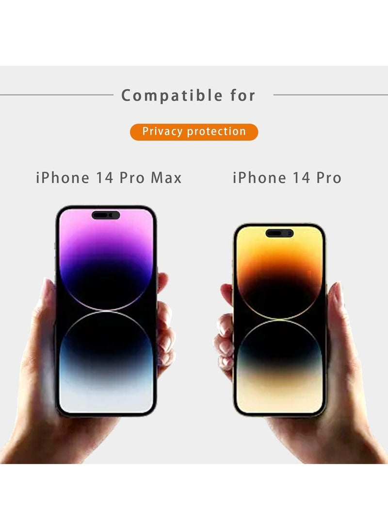 GNAFOTU Front Camera Cover Compatible With iPhone 14Pro Max/15/15 Plus/15Pro Max/16/Plus/Pro Max, Webcam Protector for Privacy and Security, Not Affect Face ID - 2 Pack-Black - Image 5