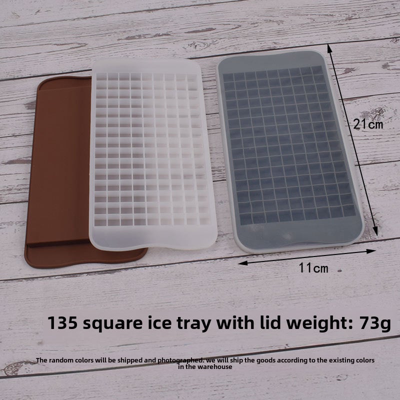 15-Square Silicone Ice Tray 37-Honeycomb Molds 135 Lian Zhengfang Ice Belt Cover 