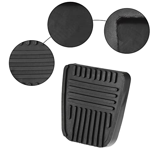 ACROPIX Anti-Slip Clutch Brake Pedal Cover Car Pedal Cover Fit for Toyota 4Runner - Pack of 2 Black - Image 3