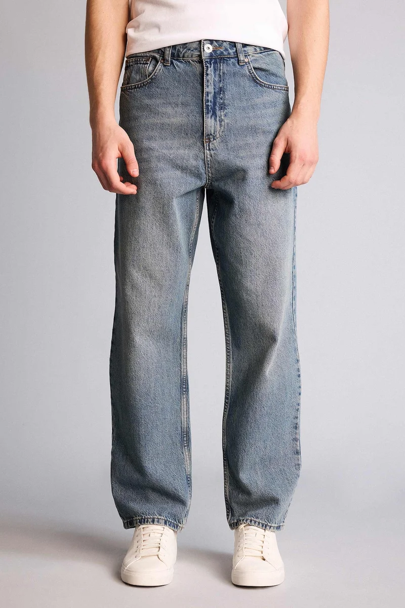 Defacto  Baggy Fit Trousers for Men | Best Price UAE