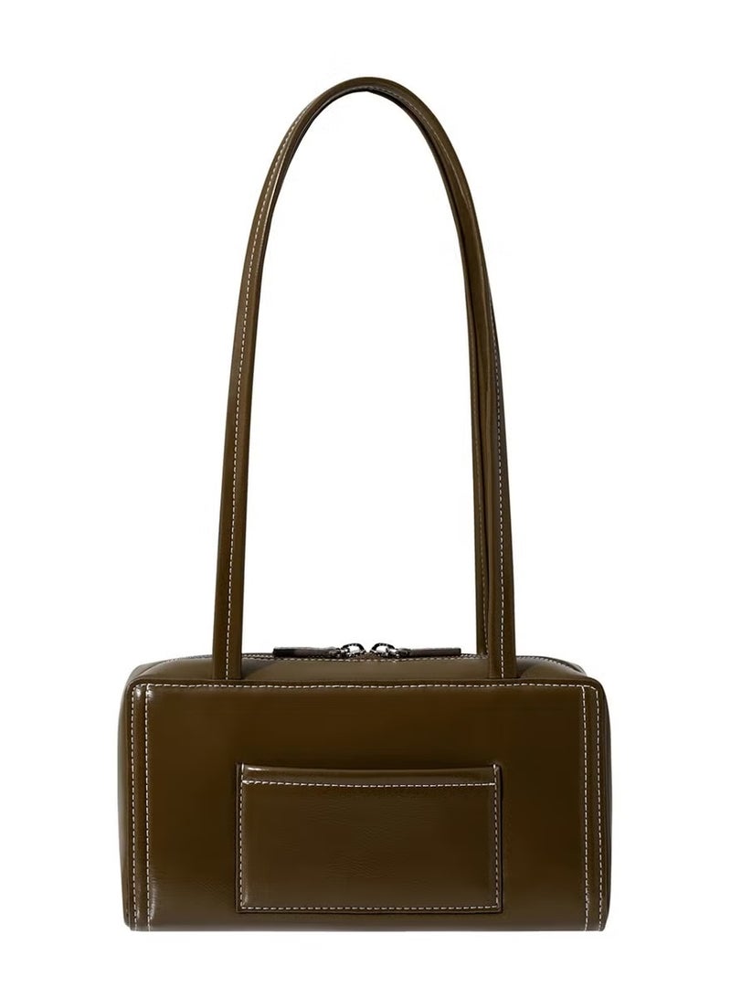 ستاند حقيبة كتف جلدية لحمل زيت الحامل - Image 2