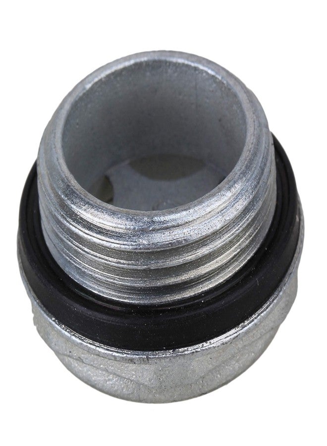 CNBTR 1.26 x 1.02 x 0.67 inch (Dia x D1 x H) Air Compressor Metal Oil Sight Glass Threaded G3/4 Silver Pack of 2 - Image 3