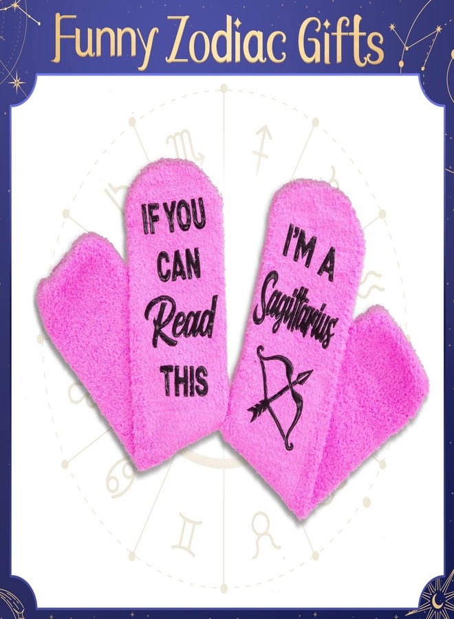 Happy Pop هدايا برج القوس من هابي بوب - هدايا الأبراج الفلكية، جوارب برج القوس النسائية بتصميم نجوم المجرة، مستوحاة من علم التنجيم والفضاء. - Image 5