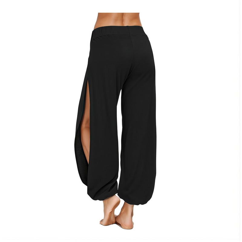 Versatile Match Yoga Pants Women Pair All Tops Workout Daily Loungewear Multi Use Trousers Light Grey - Image 1