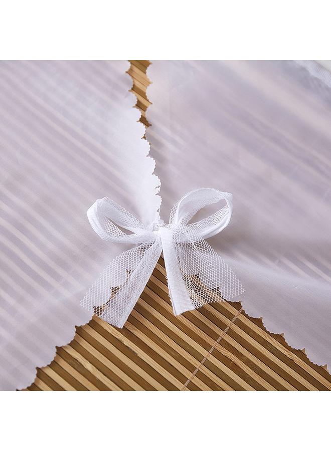 Bluejw 71TX Student Mosquito Net Dormitory Dedicated Upper And Lower Bunks Universal 0.9m Single 0.8 Dormitory Residential Transparent Telescopic - Image 3