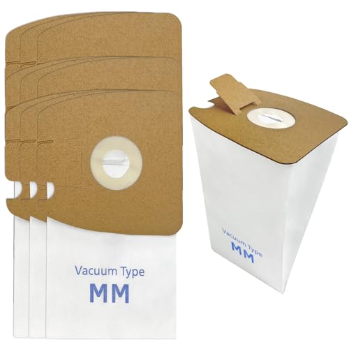 Kerneed 10 Pack MM Vacuum Bags for Sanitaire S3680 & SC3680 Canister Vacuums & Eureka Mighty Mite 3670 3680 4100 4300 5180 Series Canisters, Model 60297A, 60295A, 60295B, 60295C, 60296C, 63253A - Image 1