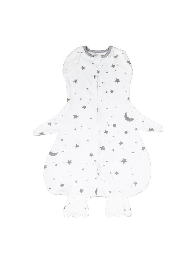 Beberoad Love Baby Swaddle, Breathable Sleep Sack for Newborns, Easy Swaddling, Stars, Medium, 1 Pack - Image 1