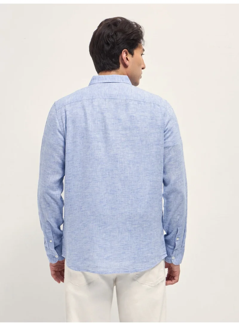 The Bear House  Men’s Long Sleeve Shirt – Classic, Comfortable and Stylish Essential for Work, Travel or Casual Outings for Men | Best Price UAE