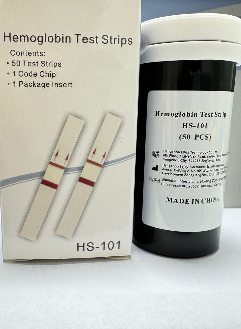 Hemoglobin Test Strips