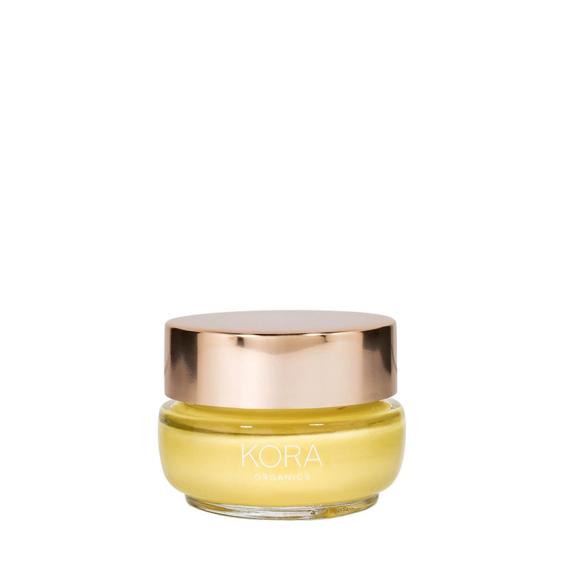 KORA Organics Turmeric Glow Moisturizer Hydrate Soften and Plump Skin Certified Organic Cruelty Free Perfect Travel Size 051 fl oz