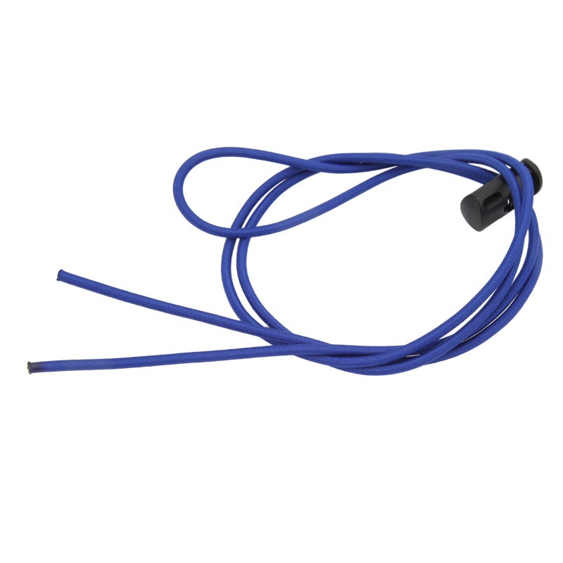 Swim Goggle Strap: 2 Blue Elastic Rubber Straps With Plastic Cord Lock Buttons - Quick One Handed Adjustment Replacement Goggle Strap for Swimmers, Diving and Snorkeling Enthusiasts - Image 5