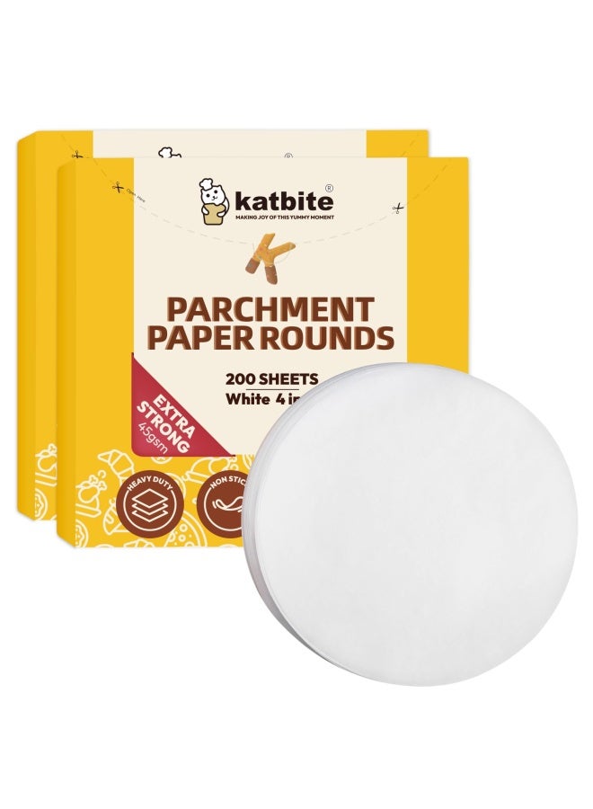Parchment Rounds 500 Sheets 6 8 9 10 12 Round Parchment Paper Available 4 Inch - Image 1