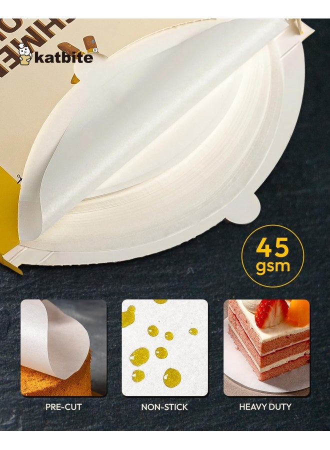 Parchment Rounds 500 Sheets 6 8 9 10 12 Round Parchment Paper Available 4 Inch - Image 2