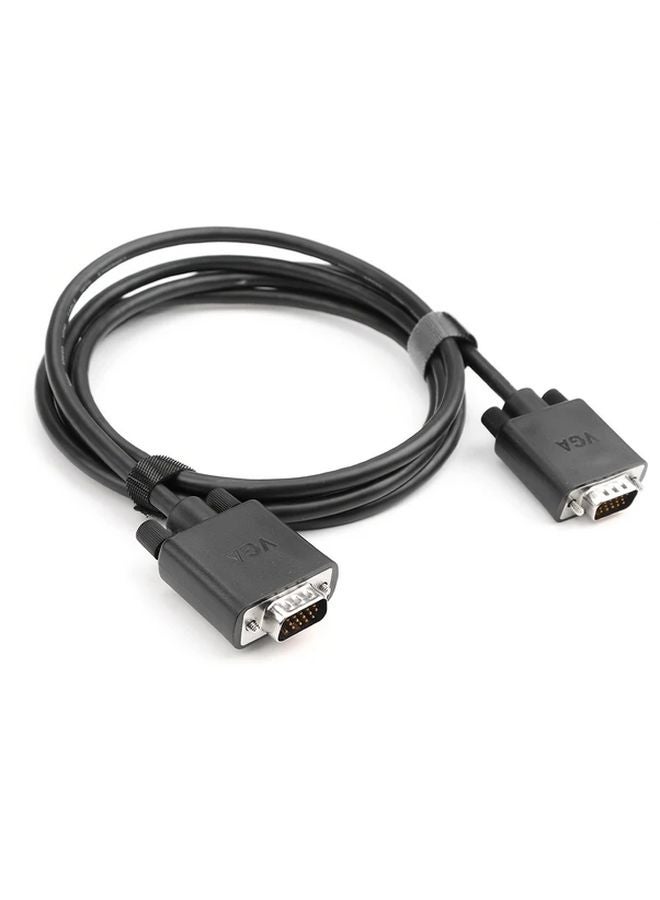 كابل VGA ذكر لذكر 10 قدم عالي الجودة، مصنوع من النحاس ومُغلف بتصميم مسطح للشاشات وأجهزة الكمبيوتر والتلفزيون - Image 5