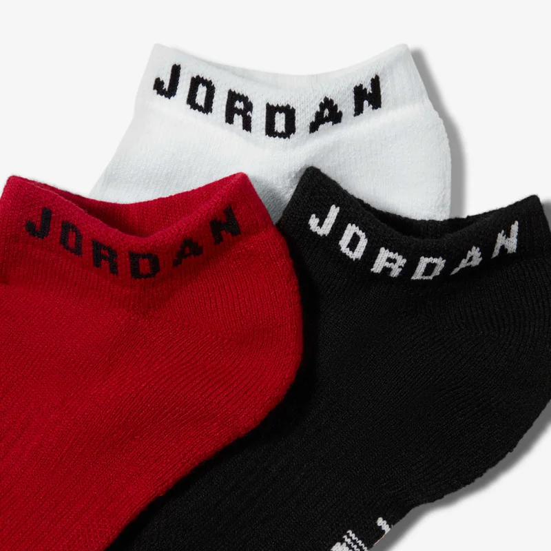 Jordan Multi-Colour Everyday No-Show Socks (3 Pairs)  | Best Price UAE