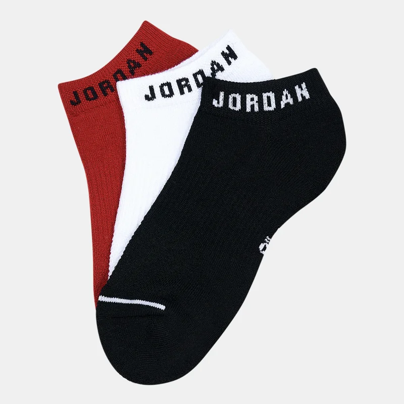 Jordan Multi-Colour Everyday No-Show Socks (3 Pairs)  | Best Price UAE