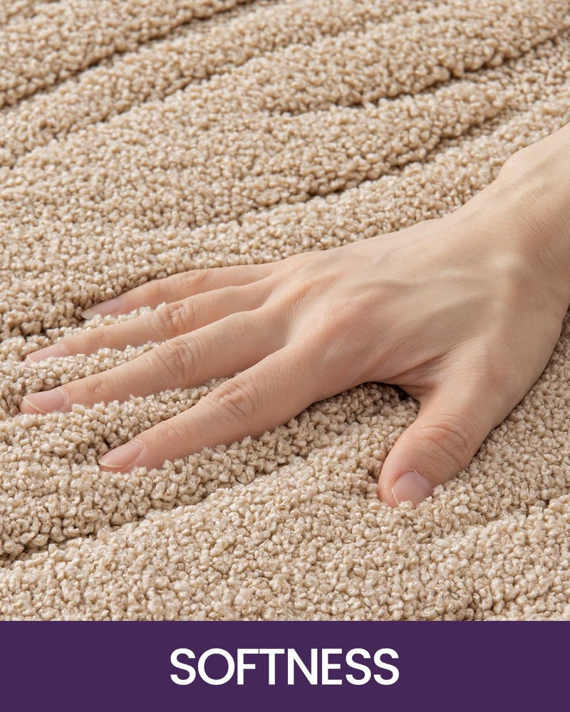 ديكسي السجاد الحمام Dexi 17 "" x30 "" سجاد حمام ملتصق ناعم إضافي - Image 2