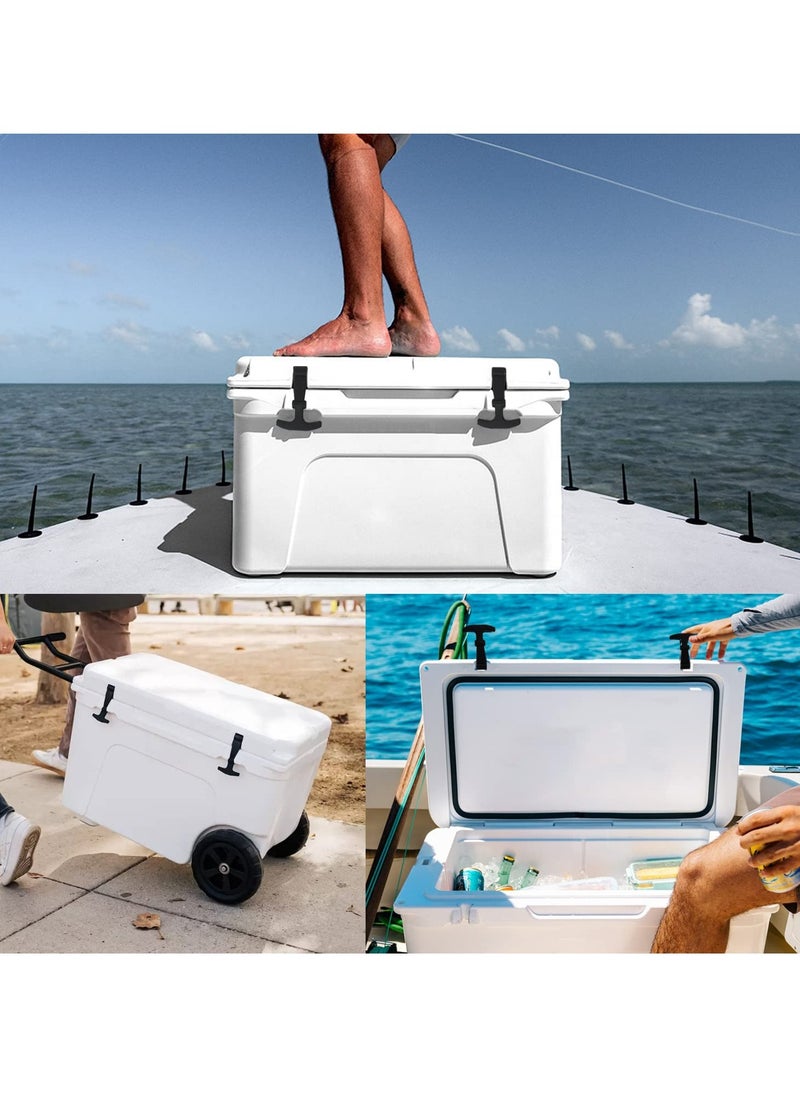 SYOSI 2 Pack Replacement Lid Latches   Compatible with Yeti and RTIC Hard Coolers  More Durable Rubber  Improved Design   Designed and Manufactured  - Image 2
