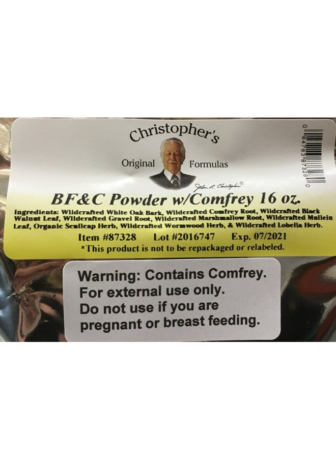 Christopher's Original Formulas Christopher's Original Formulas BF and C Powder with Comfrey  - Image 2