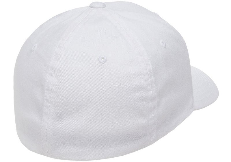 Flexfit 3-Pack Premium Original V Cotton Twill Fitted Hat 5001 Large/X-Large White - Image 2