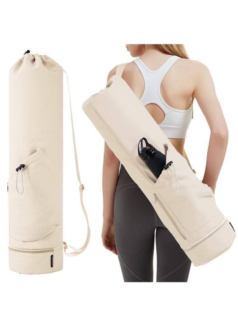 Arabest Yoga Mat Bag Large with Adjustable Carry Strap Pilates Bag with Bottle Pocket and Wet Compartment - Image 1