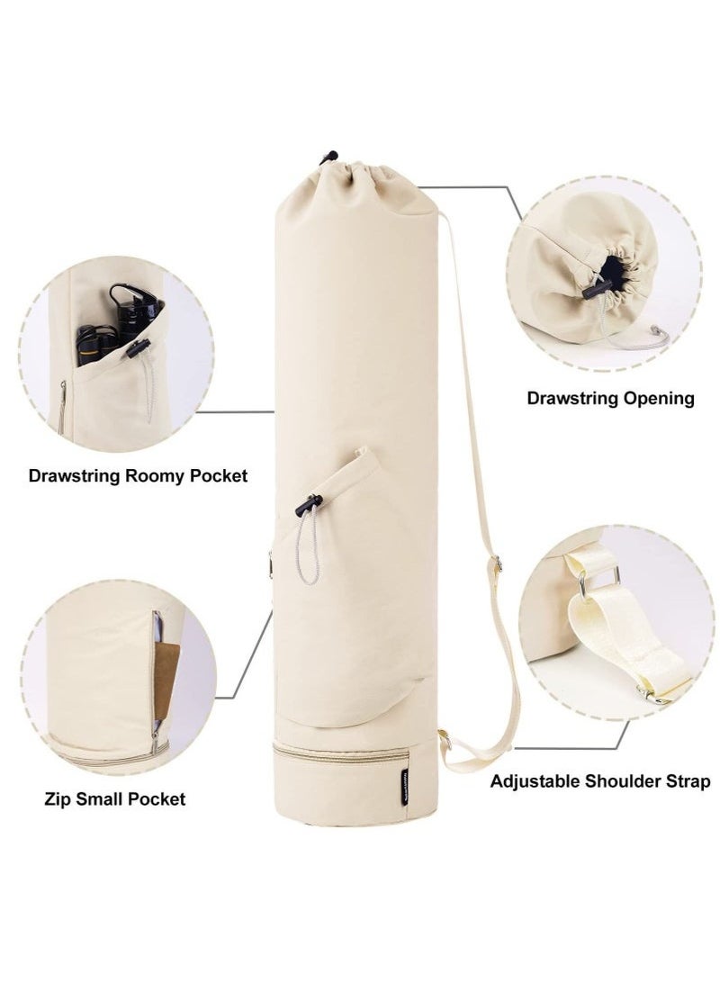 Arabest Yoga Mat Bag Large with Adjustable Carry Strap Pilates Bag with Bottle Pocket and Wet Compartment - Image 3
