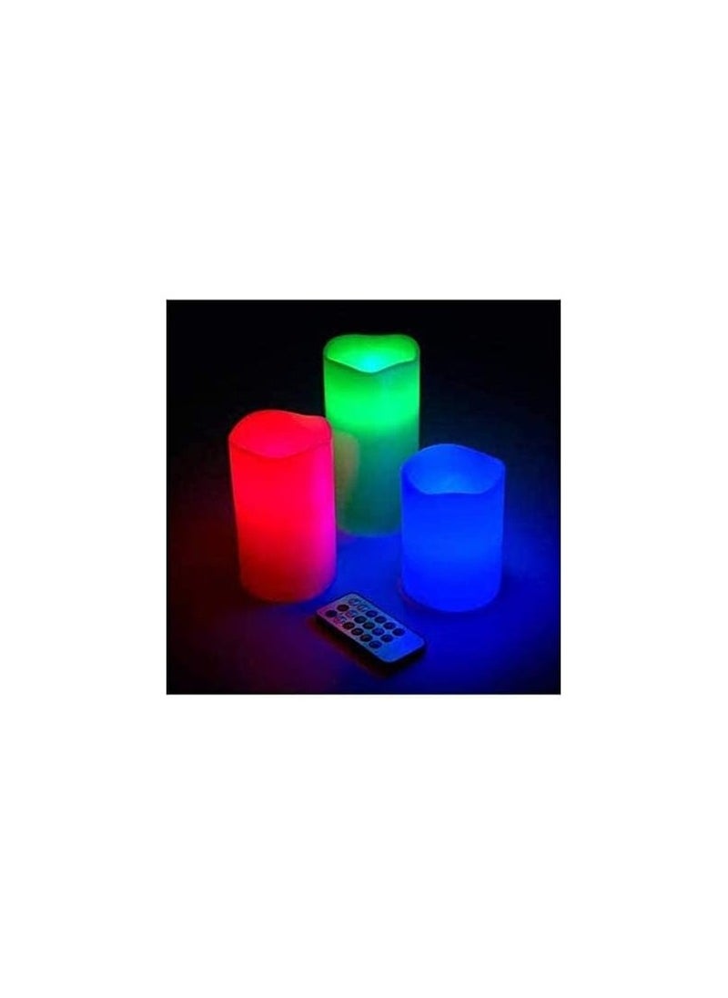 Luma - Luma 12 Color Changing Candles Real Wax Flameless with Remote Control Timer - Image 1